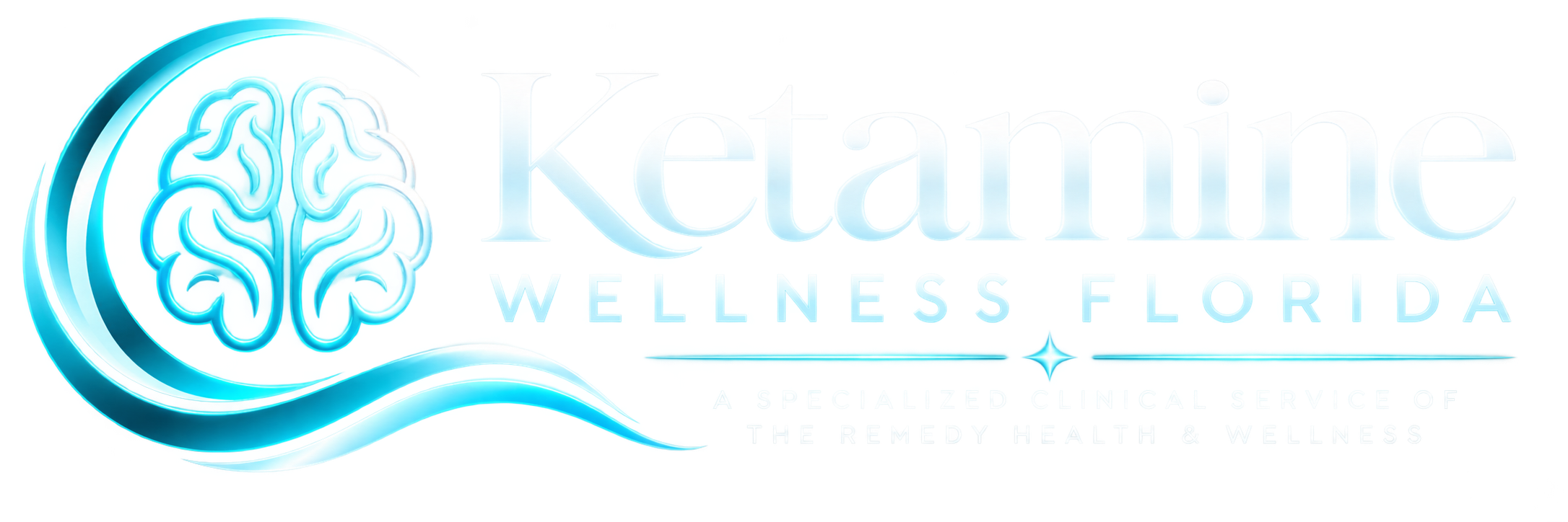 Ketamine Wellness Florida logo, a specialized clinical service of The Remedy Health & Wellness